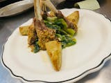 Pistachio Crusted ½ Rack Of Lamb Special