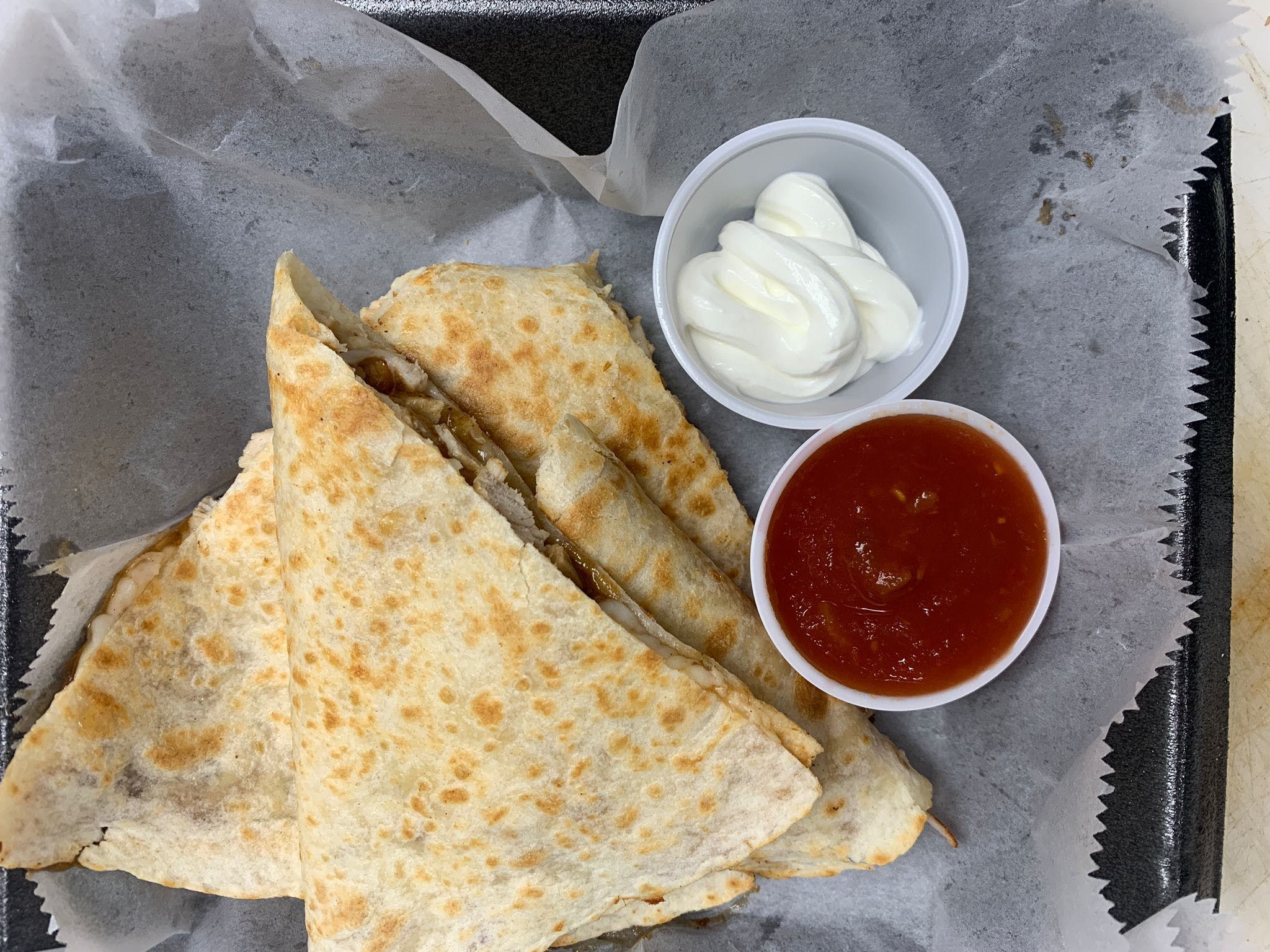 Grilled Chicken  Quesadilla