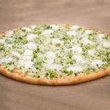 White Broccoli Pizza
