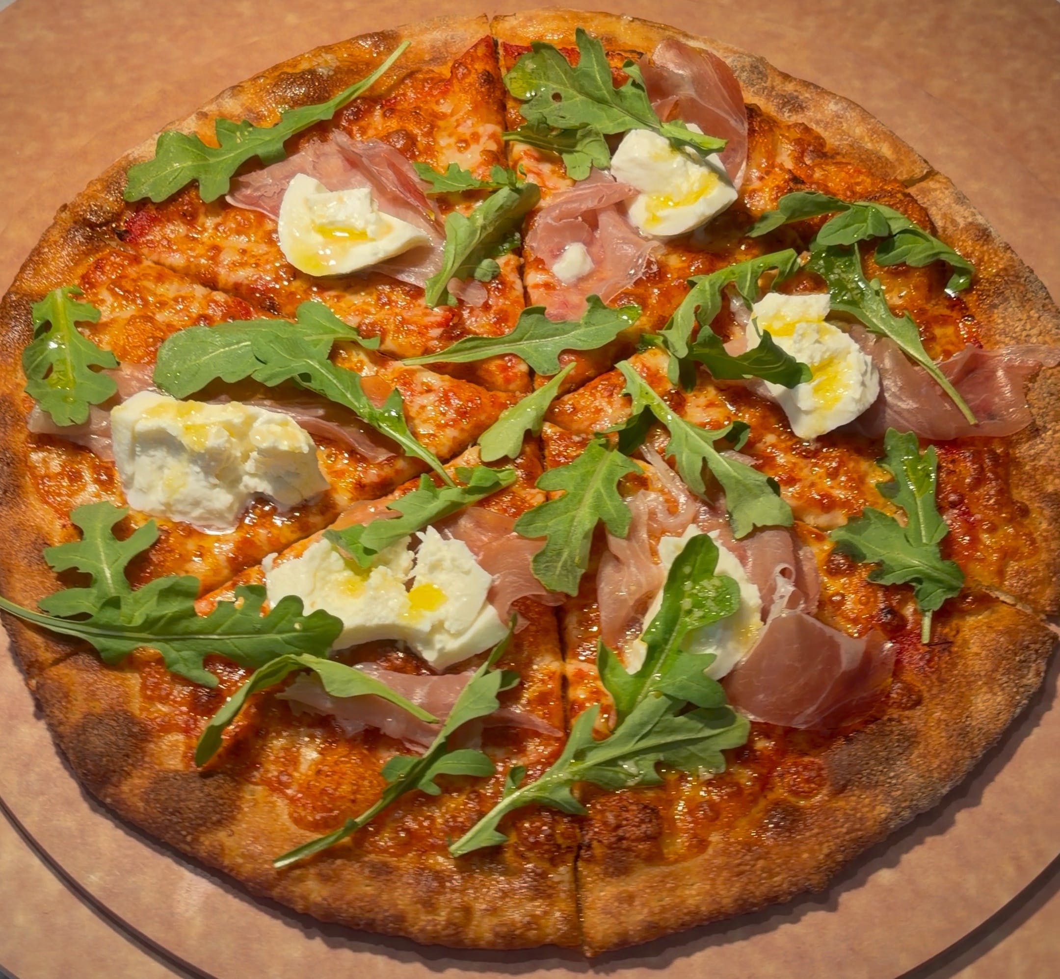 Prosciutto, Burrata & Arugula 