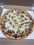 Italian Beef & Giardiniera Pizza