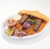 Kufta Kabob Platter