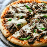 Philly Steak Pizza  