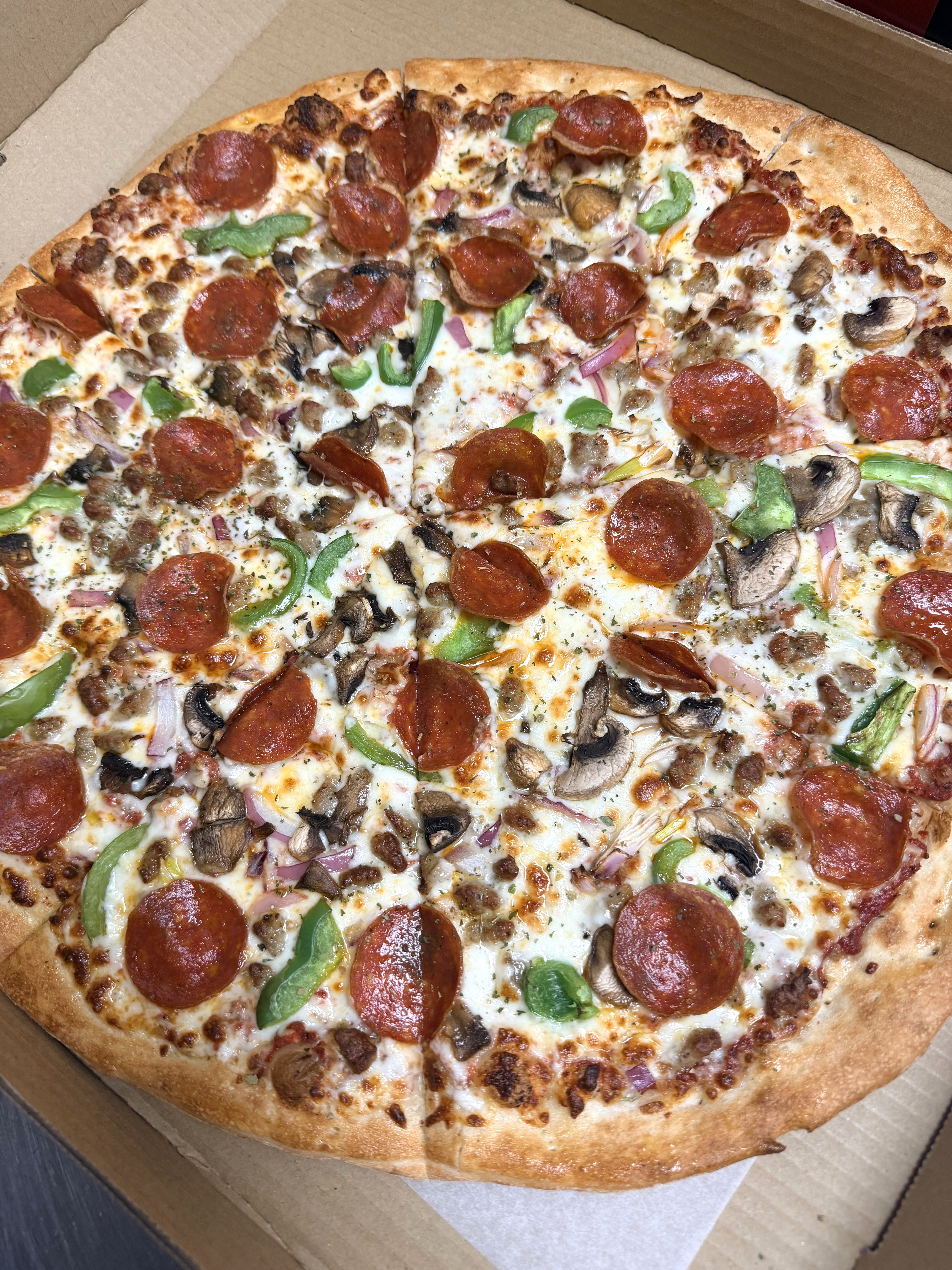 Supreme Combo Pizza