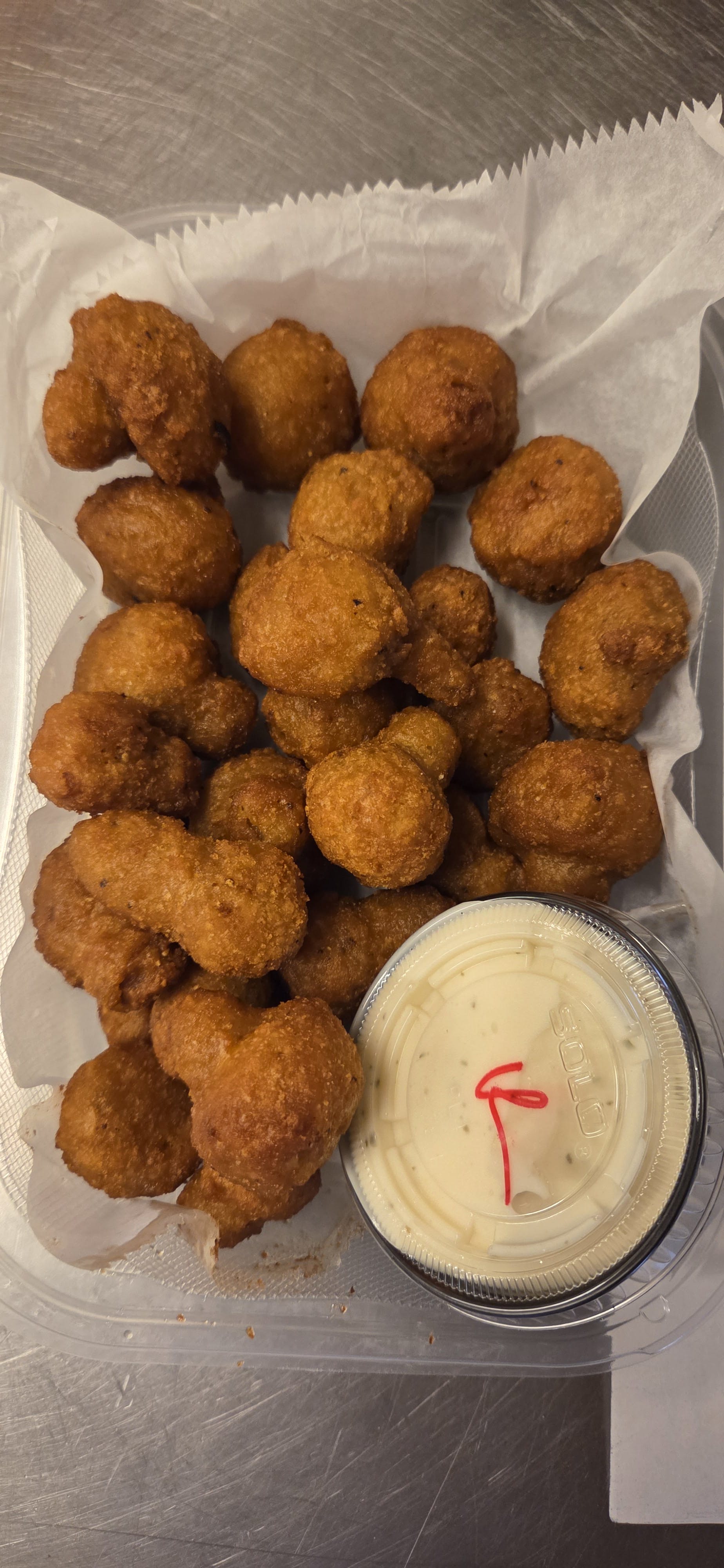 Battered Mushrooms