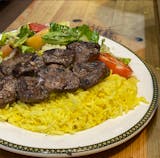Beef Shish Kabob Plate