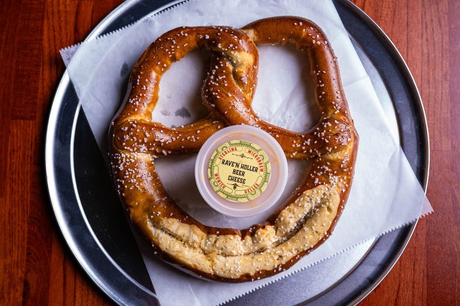 Bavarian Pretzel Beer Cheese (Munich Helles)