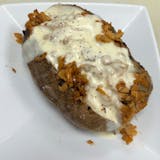 Buffalo Chicken Cheesesteak Baked Potato  