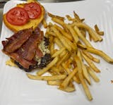 Black & Blue Smash Burger