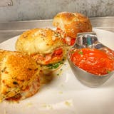 Garlic Knot Meatball Sliders