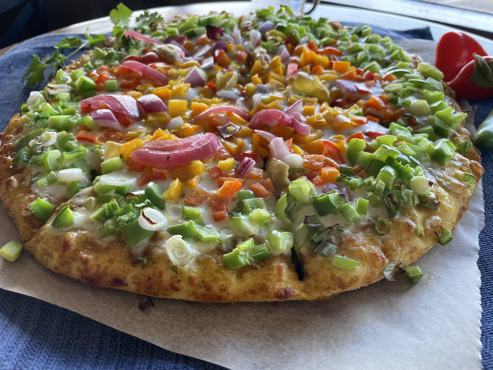 Shahi Paneer Pizza