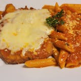 #16 Chicken Parmigiana with Penne Lunch