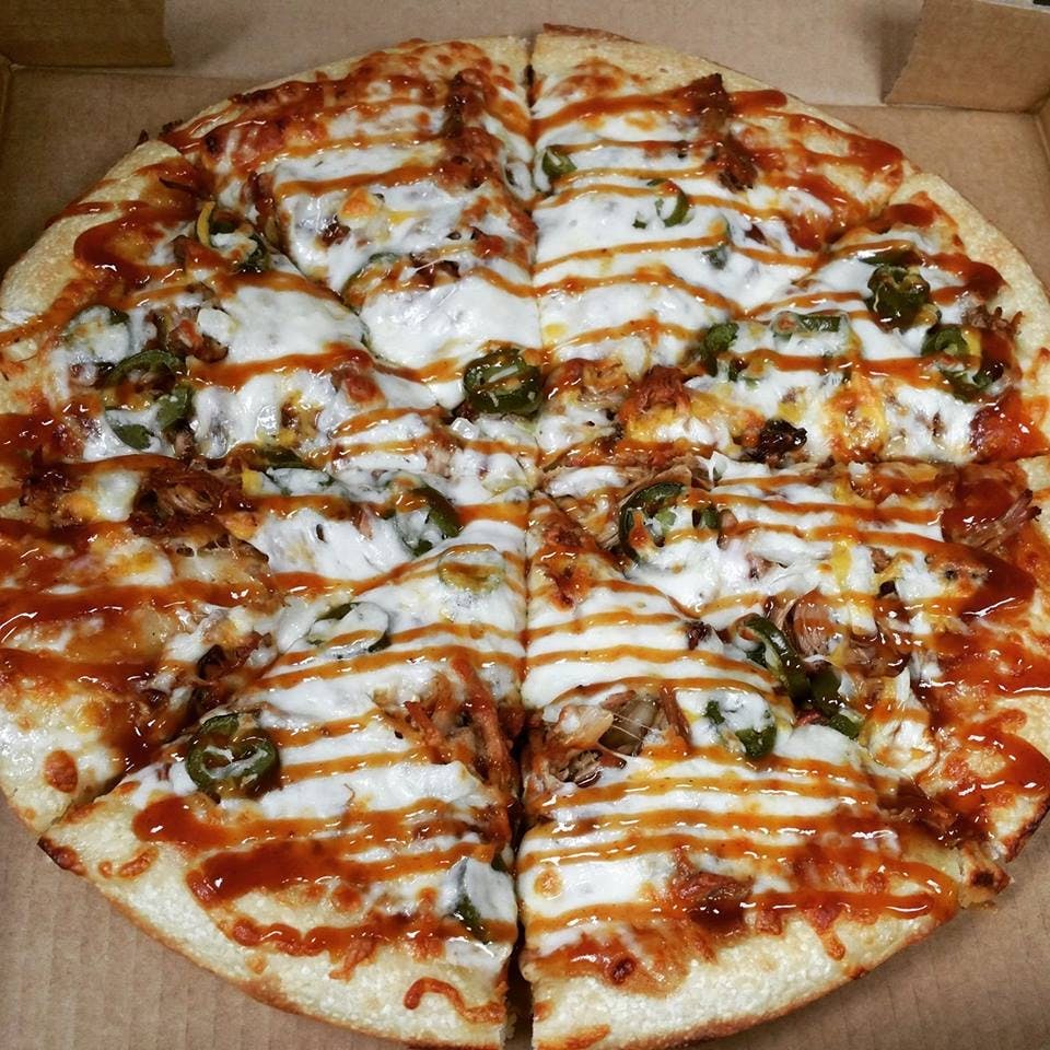 White Buffalo Chicken Pizza