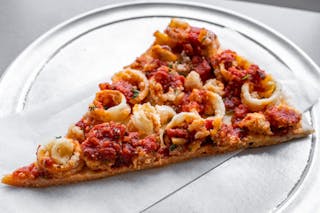 Fried Calamari Pizza