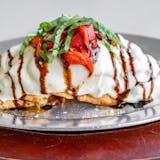 Grilled Chicken Platter with Roasted Peppers & Fresh Mozzarella
