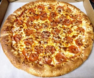 Beef Pepperoni Pizza