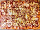 One Topping Half Sheet Pizza