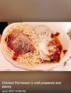 Chicken Parmigiana