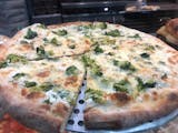 Gluten Free White Broccoli Pizza