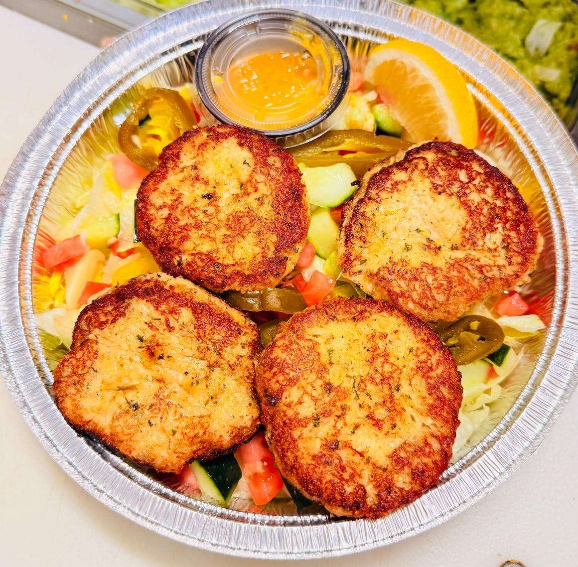 Crab Cake Platter