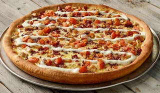 Chicken, Bacon, Ranch Pizza
