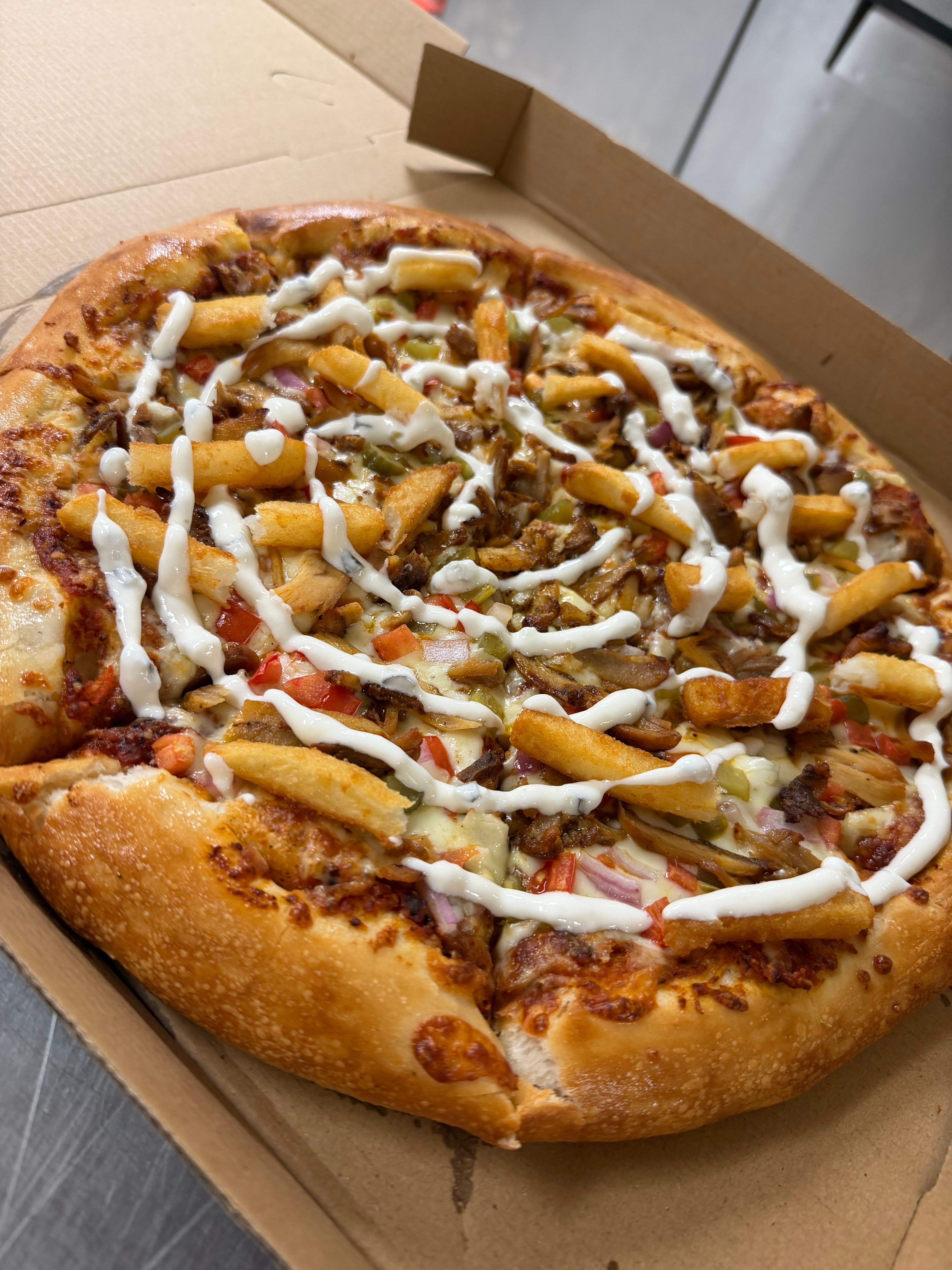 Shawarma Pizza