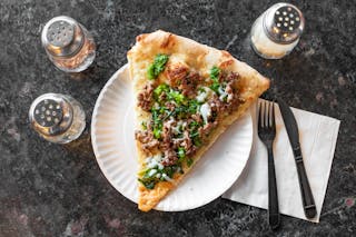 Sausage & Broccoli Rabe Pizza