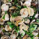 Clams Posillipo - comes with side of penne vodka