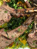 Lamb Chops with Broccoli Rabe