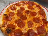 Large Pepperoni Cheese Pizza Lunch comes with Garlic Knots