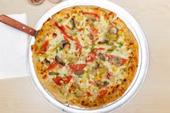 White Veggie Pizza