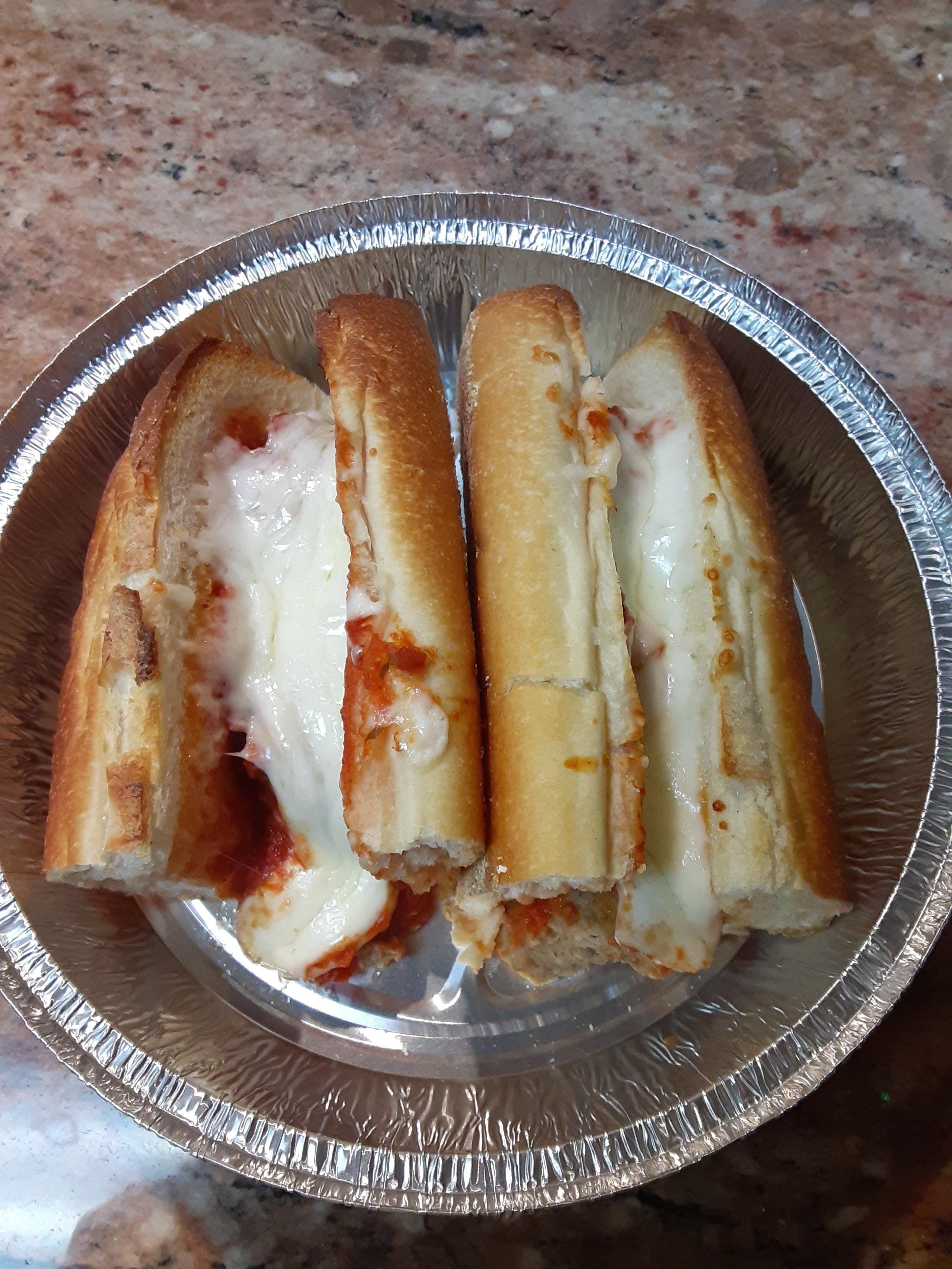 Meatball Parmesan Hero