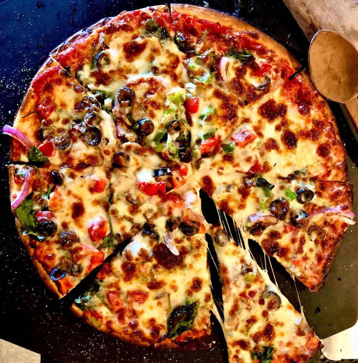 Tikka Tikka Hot Deep Dish Pizza
