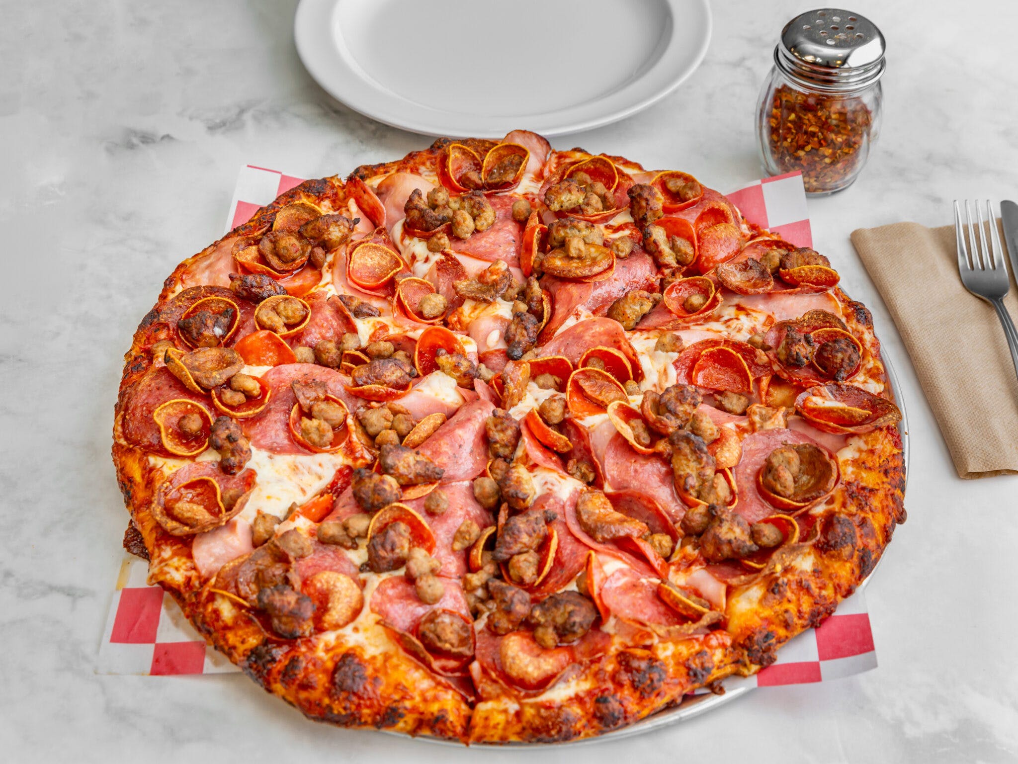 All Meat Pizza