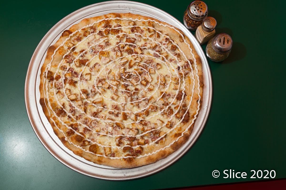 Chicken Bacon Ranch Pizza Slice