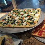 Plain Sicilian Pizza with Veggie