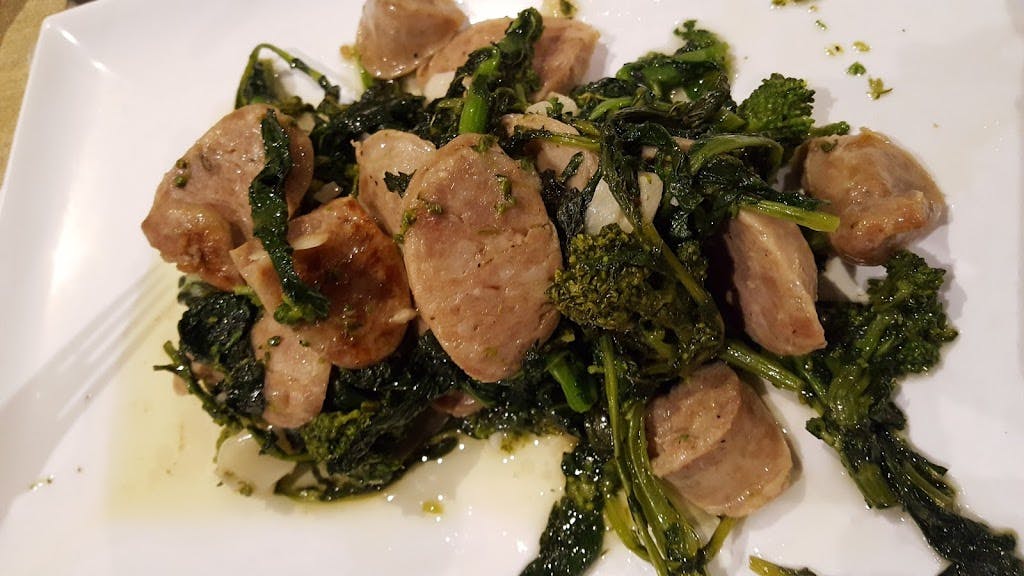 Broccoli Rabe & Sausage with Garlic & Oil