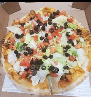 Take & Bake Taco Pizza