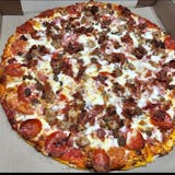 16'' Mega Meat Pizza Special
