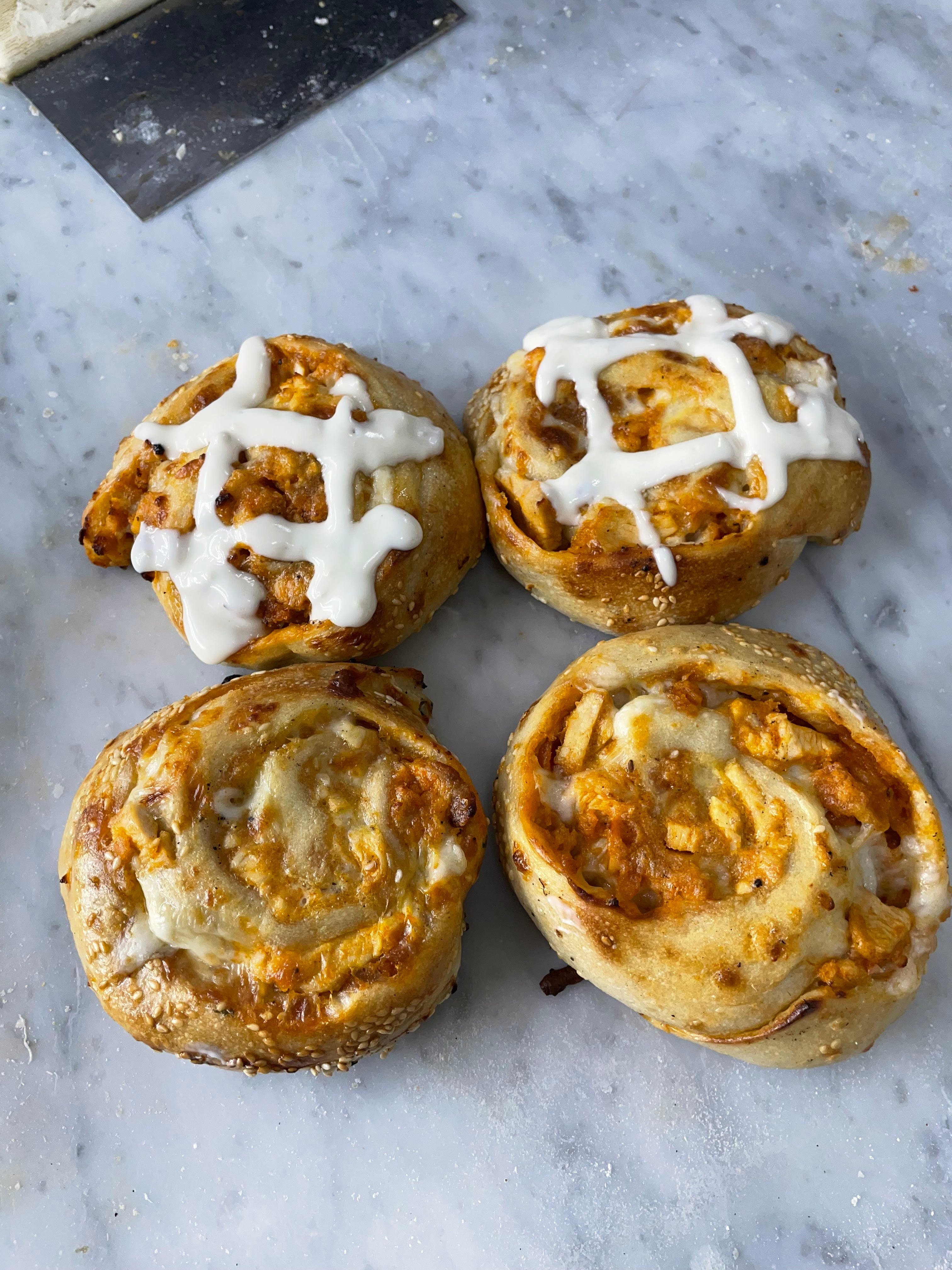 Buffalo Chicken Pinwheel