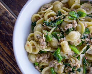 Penne Sausage & Broccoli Rabe