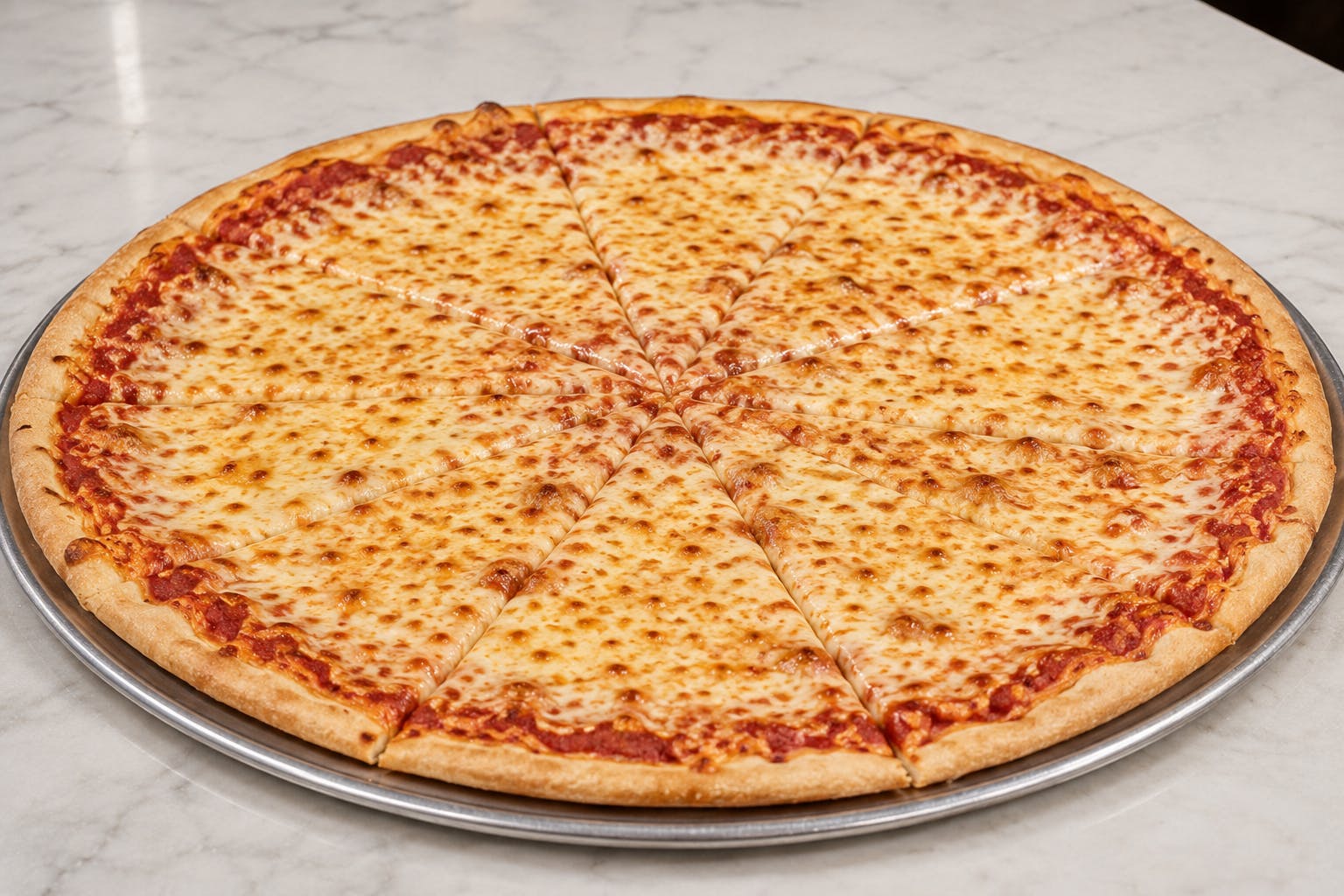 Thin Crust Cheese Pizza