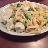 Fettuccine, Chicken & Broccoli