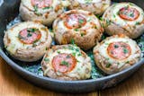 Pizza Stuffed Mushrooms (Bacon)