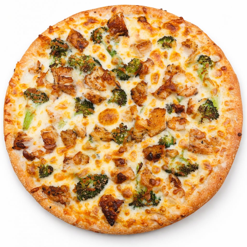 Chicken & Broccoli Pizza