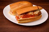 Meatball Parmigiana Sandwich