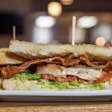 Swordfish Club Sandwich