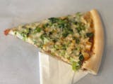 Chicken Broccoli Pizza Slice