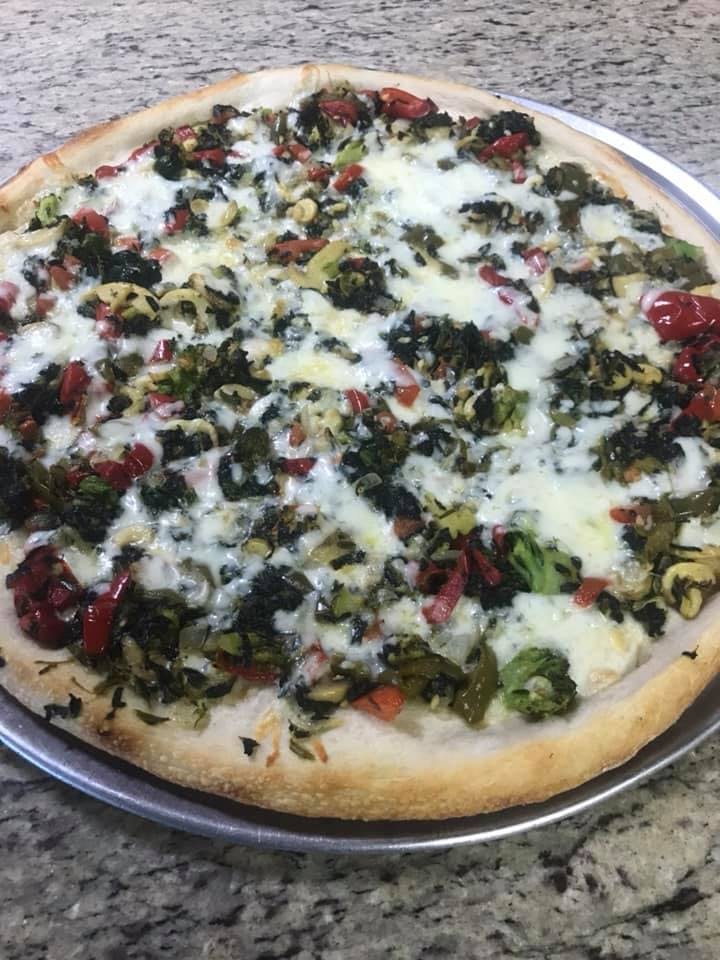 Sauteed Vegetable Pizza