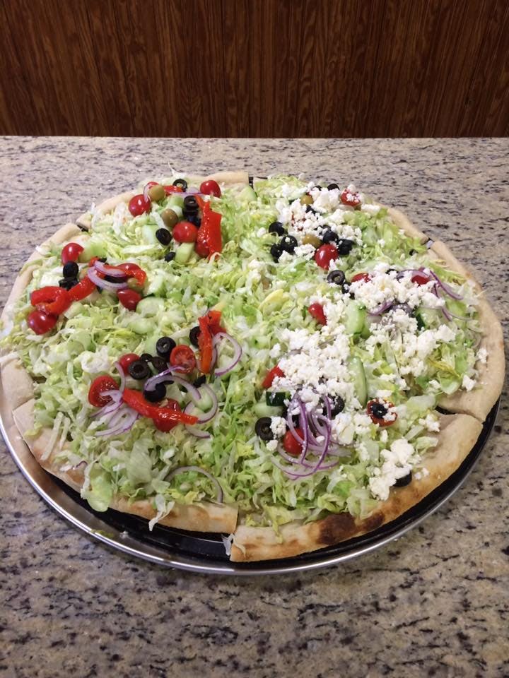 Greek Salad Pizza